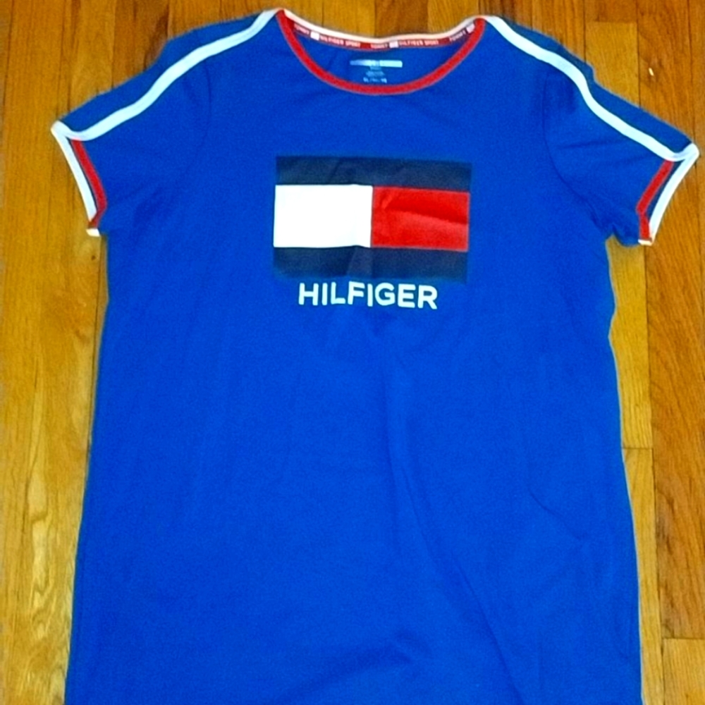 🌸 Tommy Hilfiger Women's Sport T Shirt Dress XL